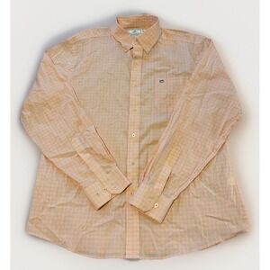 Southern Tide Men's Long Sleeve‎ Button Down Plaid Shirt Trim Fit Size XL Cotton